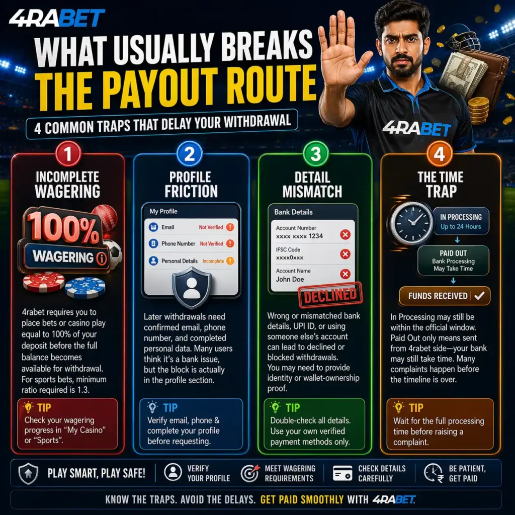 What Usually Breaks the Payout Route